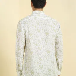 Allen Solly Slim Fit Floral Printed Spread Collar Casual Shirt image 4