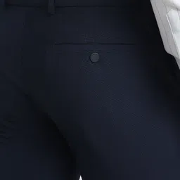 Raymond Men Mid-Rise Slim-Fit Flat Front Formal Trousers image 5