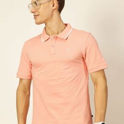 Thomas Scott Men Solid Polo Collar T-shirt-picture-6