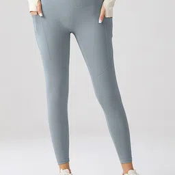 XFyt High-Rise Dry-Fit Ankle-Length Yoga Tights-picture-15