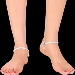 AamNa Enterprises Silver-Plated Anklet image 5