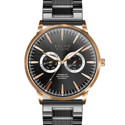 Bruno Milano Men Stainless Steel Dial & Stainless Steel Bracelet Style Straps Analogue Watch-picture-20