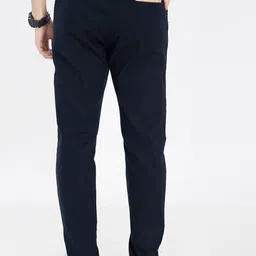 DIVISIVE Men Solid Mid-Rise Relaxed Trousers image 2