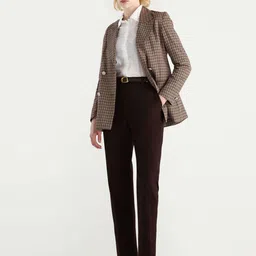 RAREISM Women Tapered Fit High-Rise Trousers-image-40