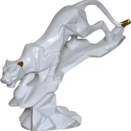 MISS PEACH White Birds And Animals Curio Showpiece image 2