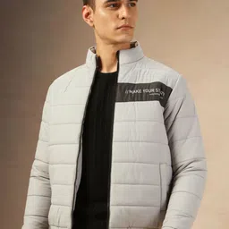 Dennis Lingo Men Padded Jacket with Patchwork image 5