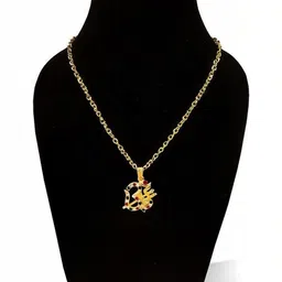 Utkarsh Gold-Plated Quirky Pendants with Chains image 4