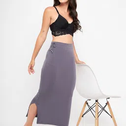 SECRETS BY ZEROKAATA Seamless Saree Shapewear Petticoat For Women With Side Drawstring image 4
