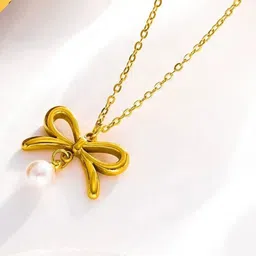 Estailo fashion Women Gold-Plated Contemporary Pendants with Chains-picture-36