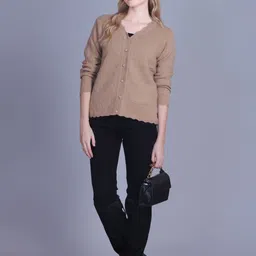 GLAMAZE Women Full Sleeves Woollen Cardigan Sweater-picture-27