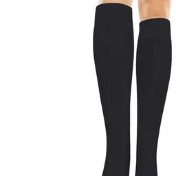 MUKHAKSH Unisex Black Socks-image-37