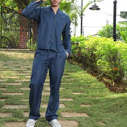 ROAR FOR GOOD Men Premium Opaque Casual Shirt-image-0