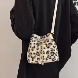 StyleCast x Revolte Women Animal Printed Sling Bag image 3
