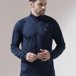 HRX by Hrithik Roshan Men Solid High Neck T-shirt-picture-16