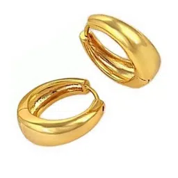 shobhram Unisex Gold Earrings image 3