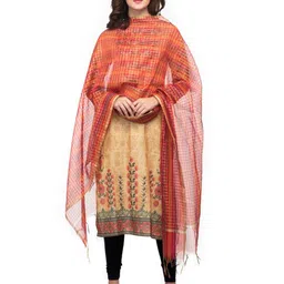 A R SILK DUPATTA HUB Woven Design Dupatta-picture-46