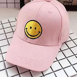 Infispace Men Embroidered Pure Cotton Smiley Summer Cap-picture-10