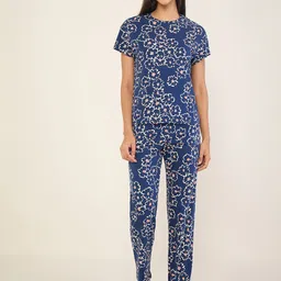 Sweet Dreams Women Printed Pure Cotton Night suit-image-91