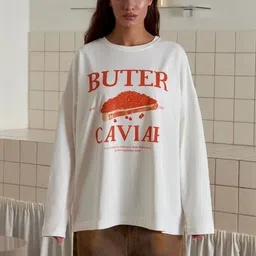 LULU & SKY Women Printed Drop-Shoulder Sleeves Pure Cotton 1 T-shirt-picture-12