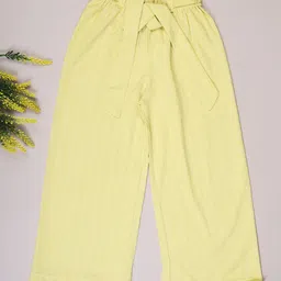 V-Mart Girls Striped Self Design Straight Palazzos-picture-55