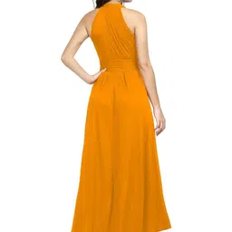 SZN Halter Neck Fit & Flare Maxi Dress image 2