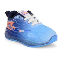 BIRDE Boys Colourblocked LED Non-Marking Lace-Ups Walking Shoes image 2