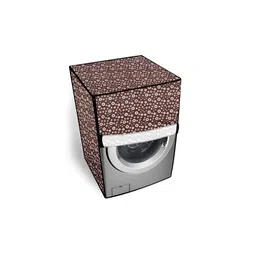 The Furnishing Tree Coffee Brown Plastic Washing Machine Cover-picture-15