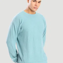 Bene Kleed Men Blue Regular Fit Pullover image 5