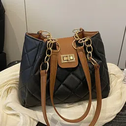 StyleCast PU Structured Shoulder Bag image 3