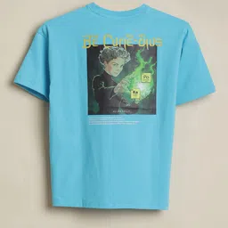 Allen Solly Junior Boys Typography Printed Round Neck Regular Fit T-shirt image 4