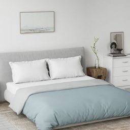 DDecor Spectrum Blue & Grey Reversible AC Room 180 GSM Cotton Double Bed Quilt-picture-18