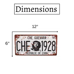 eazywagon Multicolor Metal Che 1928 Wall sticker image 2