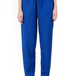 Happy Bunny Women Relaxed Fit Pleated Regular Trousers-picture-13