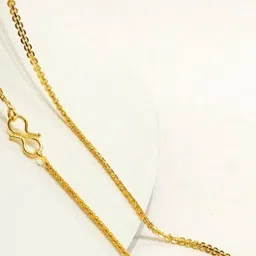 Kunjus Gold-Plated S-Hook Closure Minimal Chain-picture-33