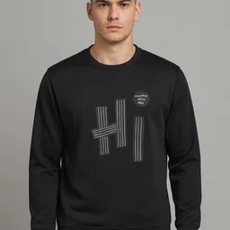 WILD ELEPHANT Men Graphic Printed Round Neck Long Sleeves Sweatshirt-picture-42