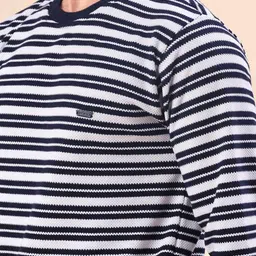 V-Mart Men Striped Pullover image 5
