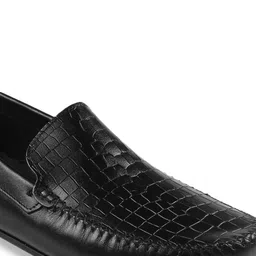 99CRAFTS Men Leather Formal Slip-Ons image 4