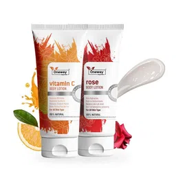 Oneway Happiness Set Of 2 Vitamin C & Rose Body Lotion - 100 ml Each-picture-35