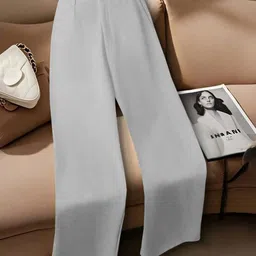 KERI PERRY New Basics High-Rise Relaxed Fit Formal Trousers-picture-29