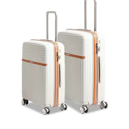 CARRIMATE Set Of 2 Athens Textured 360 Spinner TSA Lock Hard-Sided Trolley Bags-picture-27