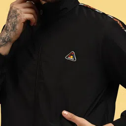 Metronaut Men Brand Logo Colourblocked Lightweight Training or Gym Sporty Jacket image 2