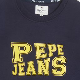 Pepe Jeans Boys Typography Printed Round Neck Cotton Pullover Sweatshirt image 3