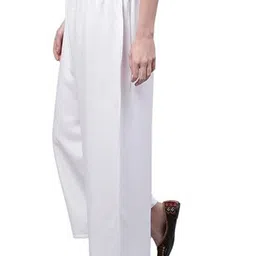 eyba Women Flared Knitted Ethnic Palazzos image 4