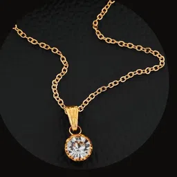 SZN Set Of 2 Gold-Plated New Stylish Elegant Necklace image 2
