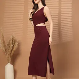 plusS A-Line Midi Dress image 4