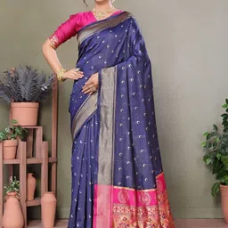 priyashi Woven Design Zari Banarasi Saree-picture-20