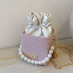 StyleCast Women Textured Structured Handheld Bag image 1