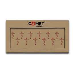 Comet Busters Ganesha Design Spiritual Handcrafted Bindi - Maroon-picture-36