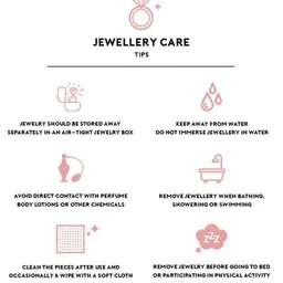 GC PREMIUM JEWELLERY Rose Gold-Plated Geometric Pendants with Chains image 5