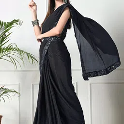 FashionsEye Pure Georgette Saree image 3